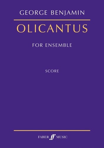 Olicantus: Score (Faber Edition)