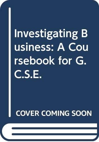 Investigating Business