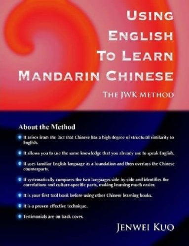 Using English to Learn Mandarin Chinese