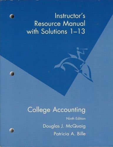Instructor's Resource Manual