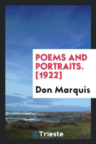 Poems and Portraits. [1922]