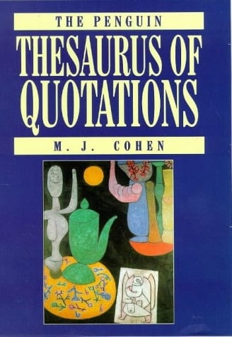 The Penguin Thesaurus of Quotations