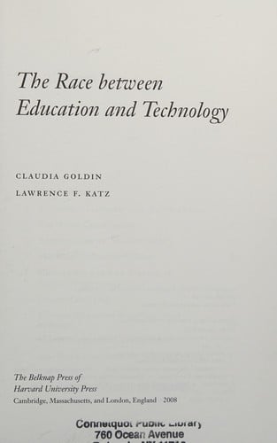 race between education and technology