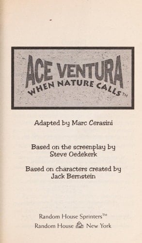 Ace Ventura 2 When Nature Calls