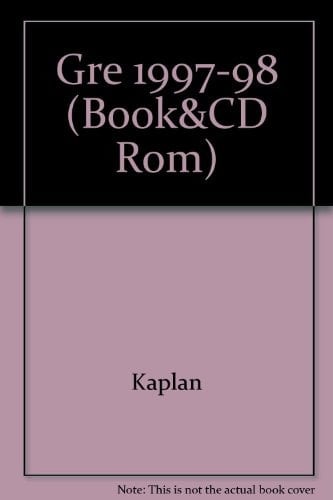 GRE 1998 WITH CD ROM
