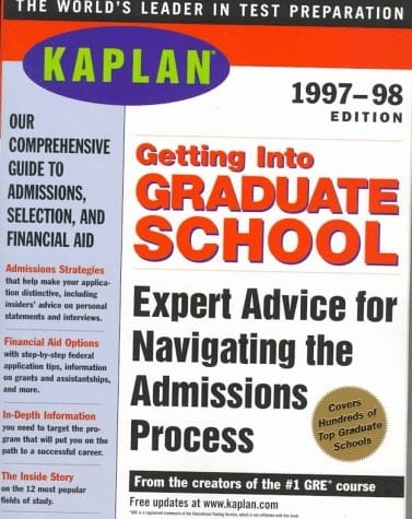 Getting Into Graduate School 1998