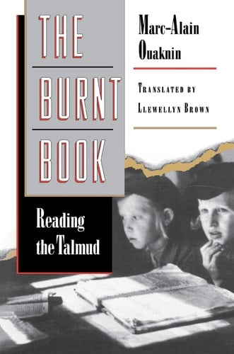 The Burnt Book Reading the Talmud