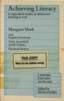 Achieving literacy: longitudinal studies of adolescents learning to read