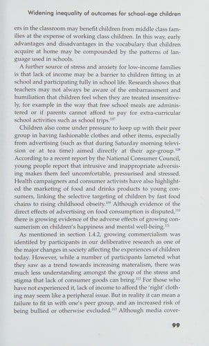 Narrowing the Gap: The Final Report of the Fabian Commission on Life Chances and Child Poverty