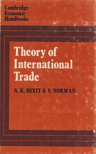 Theory of International Trade (Cambridge Economic Handbooks)