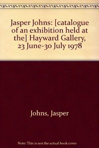 Jasper Johns Hayward Gallery 23 June-30 July 1978