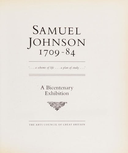Samuel Johnson 1709-84