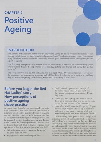 Stories in Ageing Reflection, Inquiry, Action