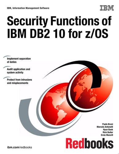 Security Functions of IBM DB2 10 for z/OS