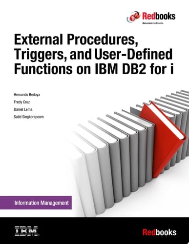 External Procedures, Triggers, and User-Defined Functions on IBM DB2 for i