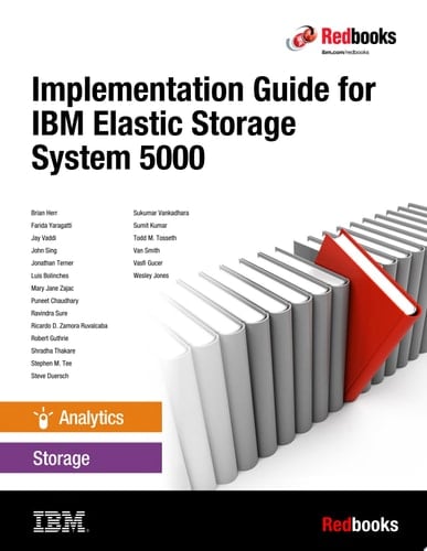 Implementation Guide for IBM Elastic Storage System 5000