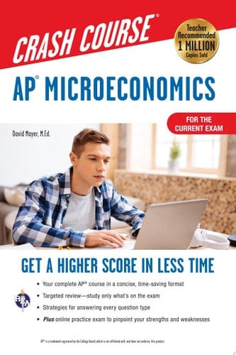 AP® Microeconomics Crash Course, For the New 2020 Exam, Book + Online