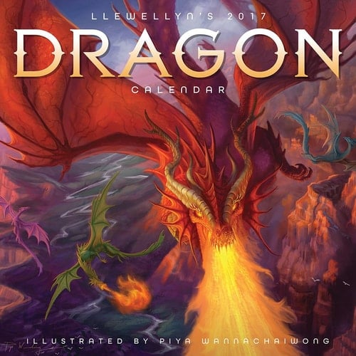Llewellyn's 2017 Dragon Calendar