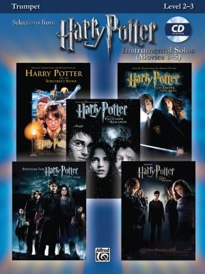Selections From Harry Potter Instrumental Solos Movies 15 Trumpet Level 23