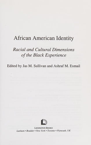 African American identity