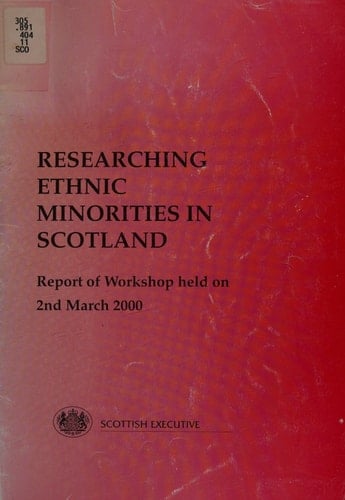 Researching Ethnic Minorities in Scotland Report