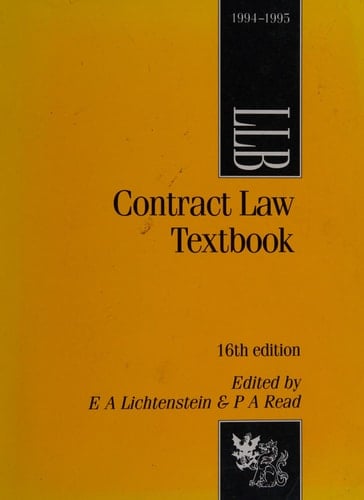 Contract Law Textbook