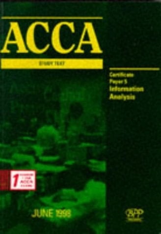 Information Analysis