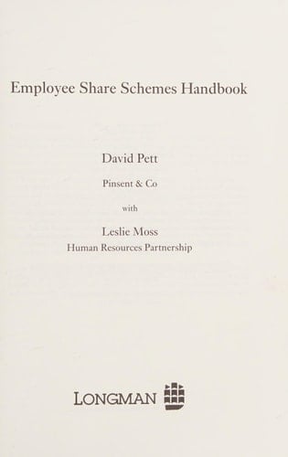 Employee Share Schemes Handbook