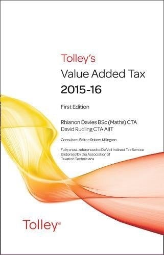 Tolley's Value Added Tax 2015-16