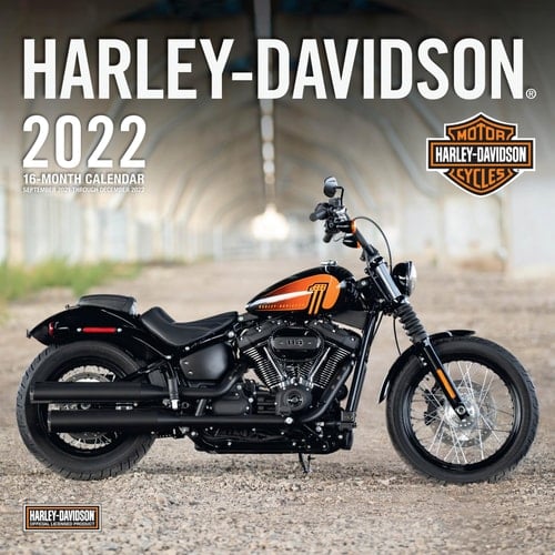 Harley-Davidson® 2022 16-Month Calendar - September 2021 Through December 2022