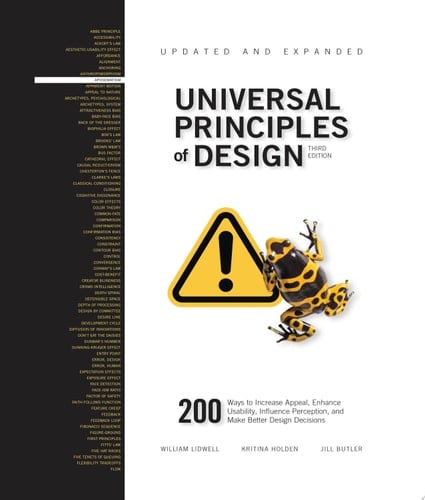 Universal Principles of Design, Updated and Expanded Edition