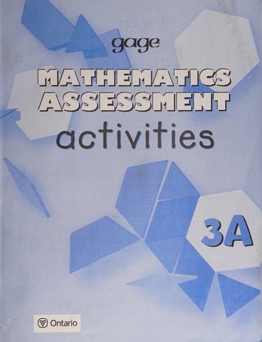 Gage Mathematics Assessment Activities 3