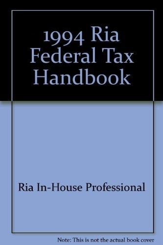 Ria Federal Tax Handbook
