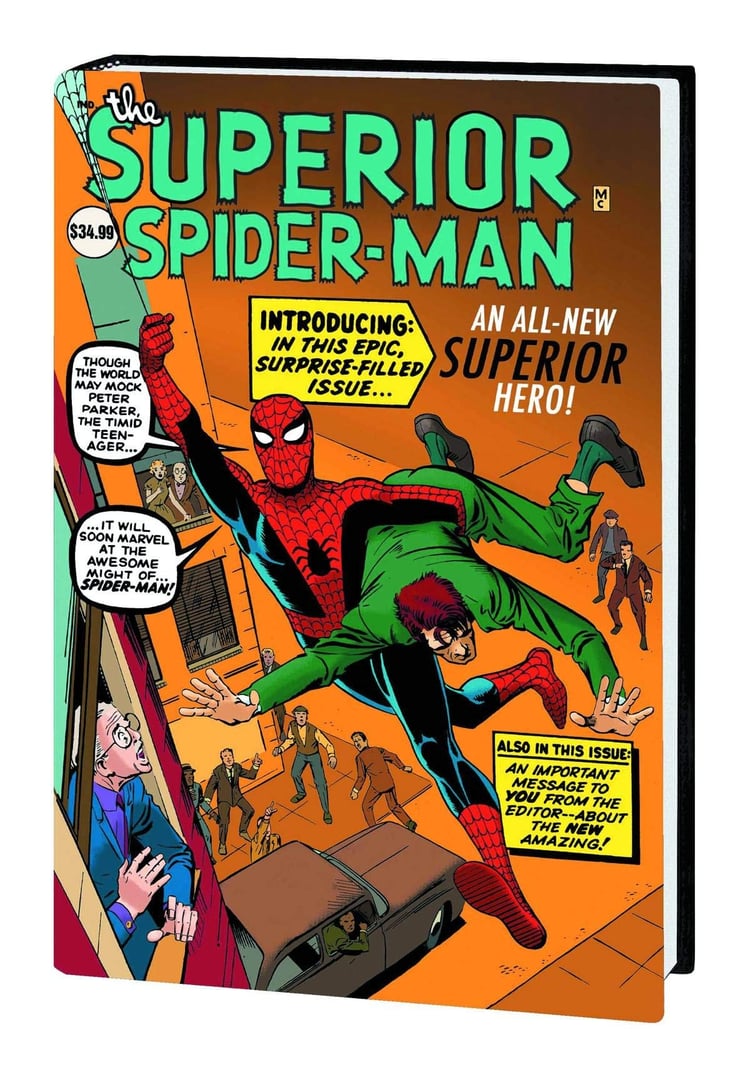 The Superior Spider-Man HC (2013 Marvel Now) Steve Ditko Variant Cover