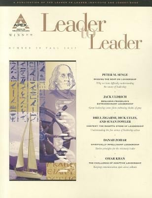 Leader to Leader (LTL), Volume 38, Fall 2005