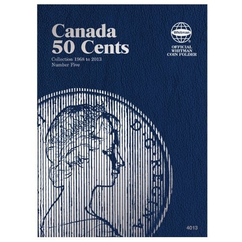 Canada 50 Cent Folder, Queen Elizabeth 1968-2014