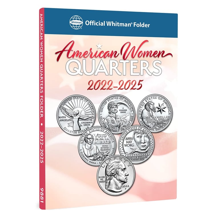 AMERICAN WOMEN QUARTERS 2022-2025 Single Mint Folder