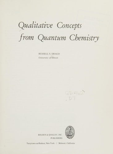 Qualitative Concepts from Quantum Chemistry