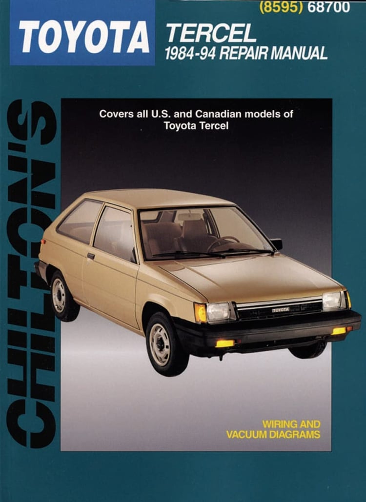 Chilton's Toyota Tercel 1984-94 Repair Manual