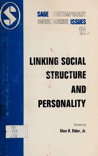 Linking Social Structure (No Series Description Provided)