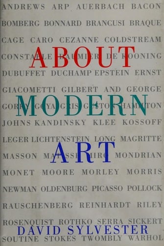 About Modern Art Critical Essays, 1948-1996