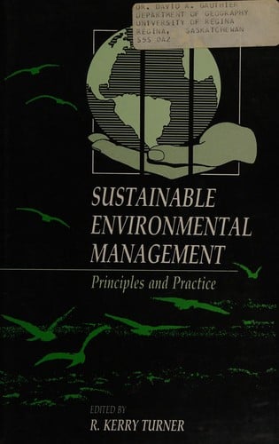 Sustainable Environmental Management: Principles and Practice