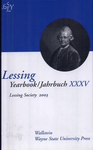 Lessing Yearbook