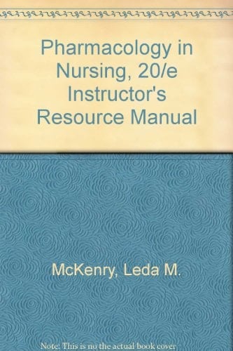 Mosby's Pharmacology in Nursing Includes Testbank