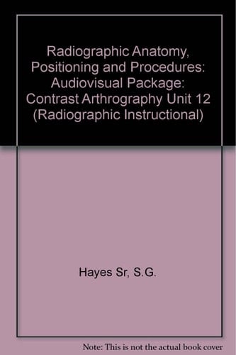 Contrast Arthrography