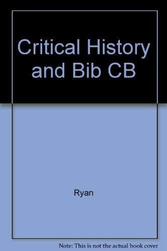Critical History and Bib CB