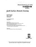 Earth Surface Remote Sensing: 22-25 September 1997, London, Uk (Proceedings of Spie--The International Society for Optical Engineering, V. 3222.)