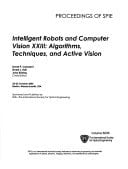 Intelligent Robots and Computer Vision XXIII Algorithms, Techniques, and Active Vision : 23-25 October, 2005, Boston, Massachusetts, USA