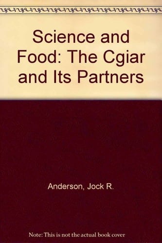 Science and Food: The Cgiar and Its Partners