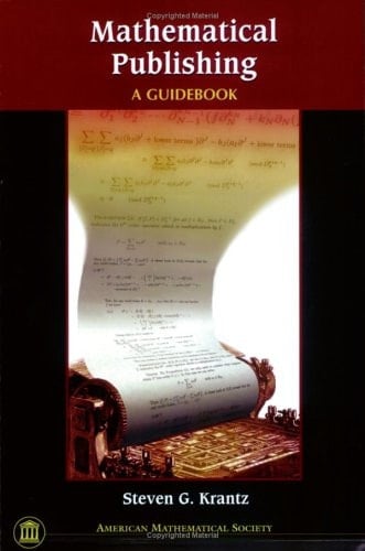 Mathematical Publishing A Guidebook